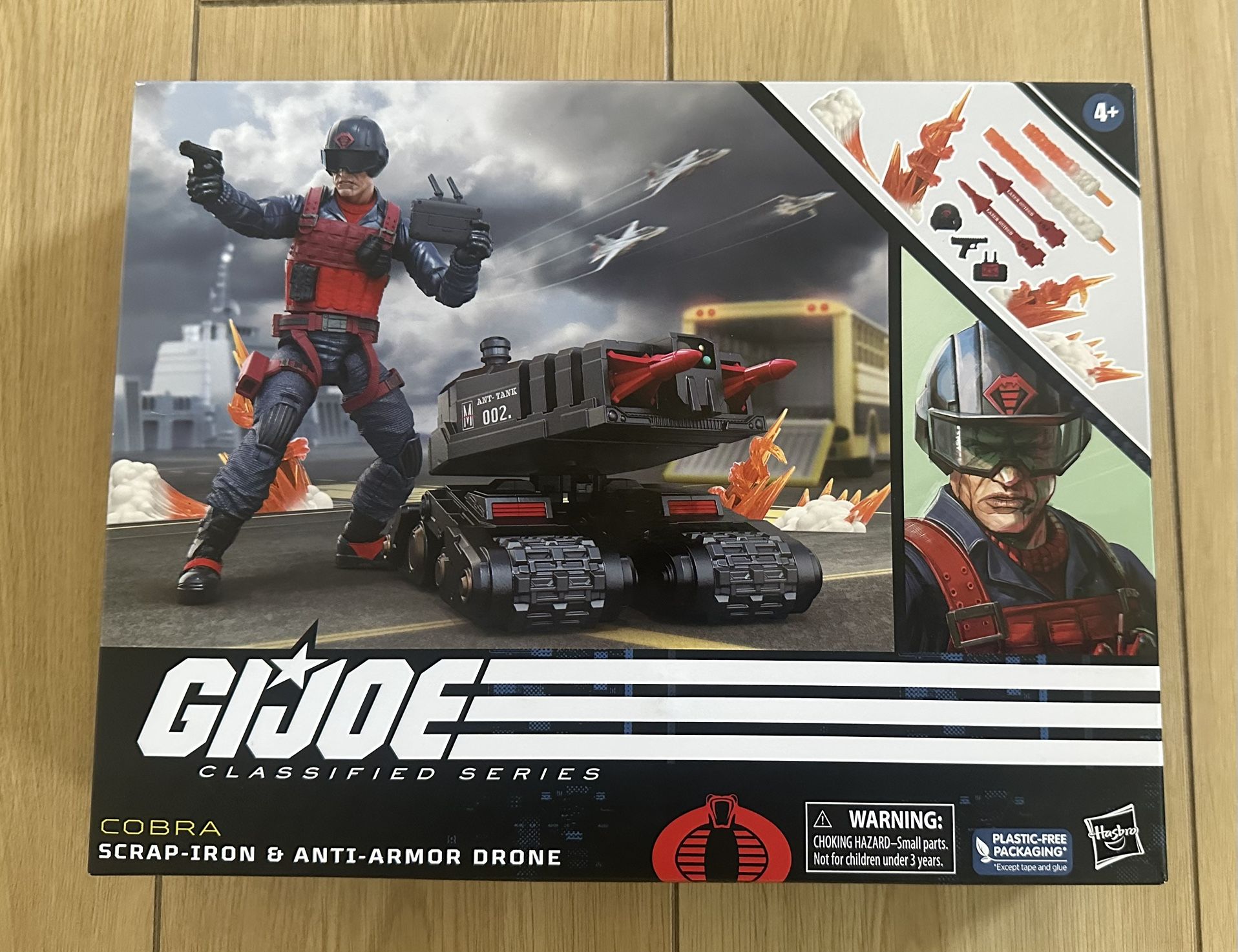 GI Joe Classified Scrap Iron Figure