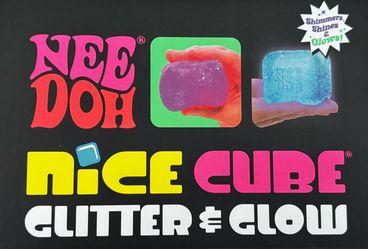 Nee Doh Nice Cube Glitter & Glow