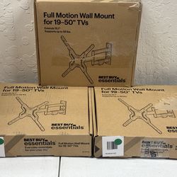 Wall mount - Full Motion TV Wall Mount (19”–50”)