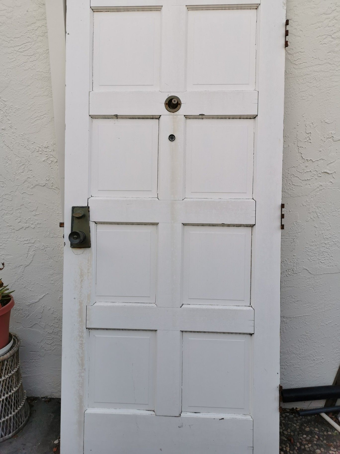 free Real wood front door 36x80 Need Four hands to carry