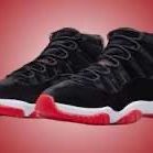 Jordan 11 Red Velvet Woman Shoe