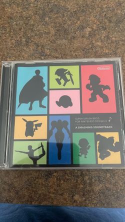 Super Smash Bros for WiiU and 3DS CD
