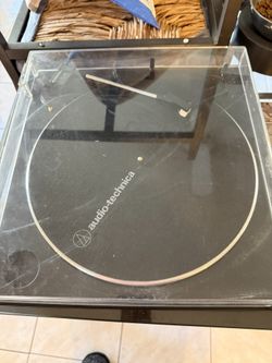 Audiotechnica Turntable + Records