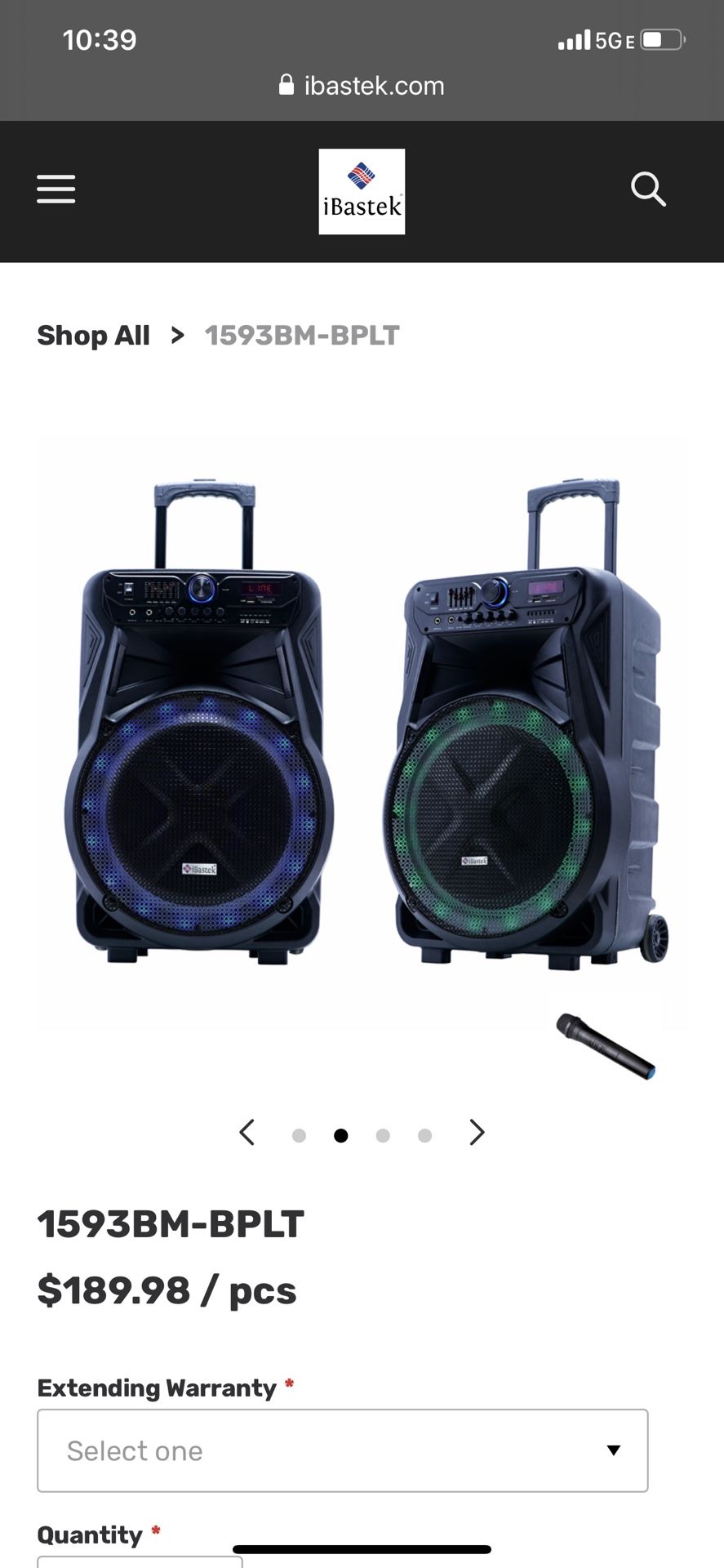 Ibastek Bluetooth Ibastek Bt Speaker Ibastek Corp Ibastek Portable