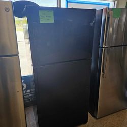 Brand New GE 30W Black Refrigerator 