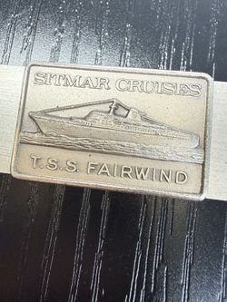 Money Clip -Rare TSS Fair Wind-  Sit Mar Cruises 