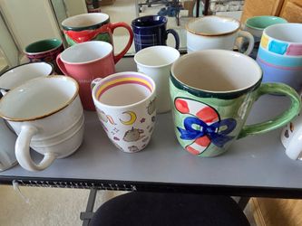 Mixed Lot of Ceramic Coffee Mugs