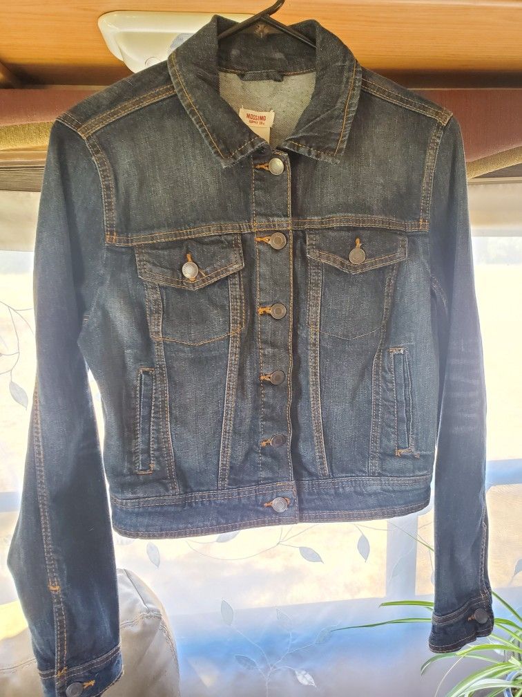 Girls Cherokee Cute Denim Jacket Size M
