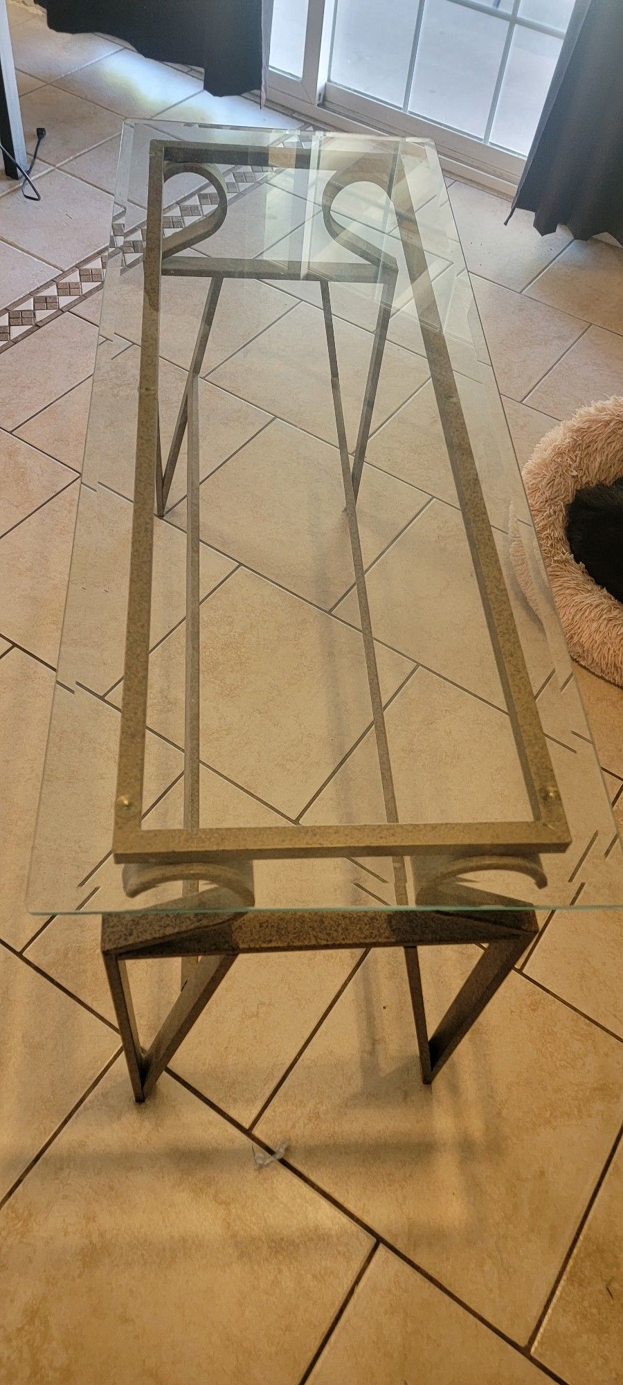 Decorative Glass Table