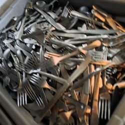 Silverware Forks Spoons Butte Knifes 