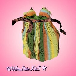 ⭐️ Multicolor Ombre Maxi Dress Tie On Back ⭐️