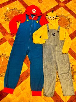 Minnion & Mario Bro Jumpsuit Costumes