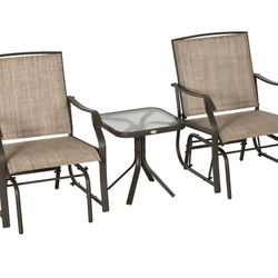 3pc Glider Chairs
