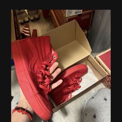Red Vans 