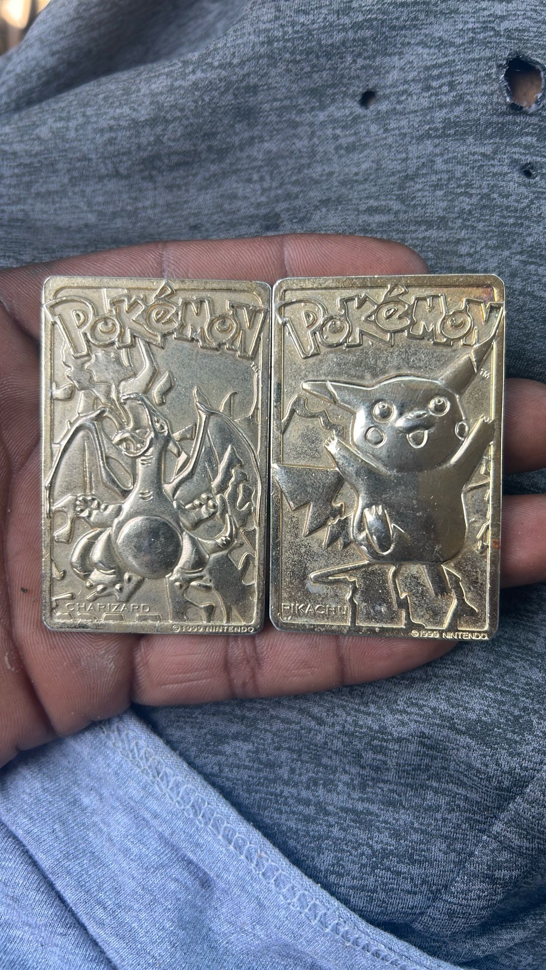 Pokémon Gold Card