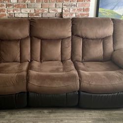 Couches Love Seat And Recliner Set