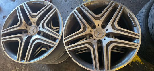 Rims Original 4pcs 2016 Mercedes Benz G63 AMG 20" Rims/ Wheels