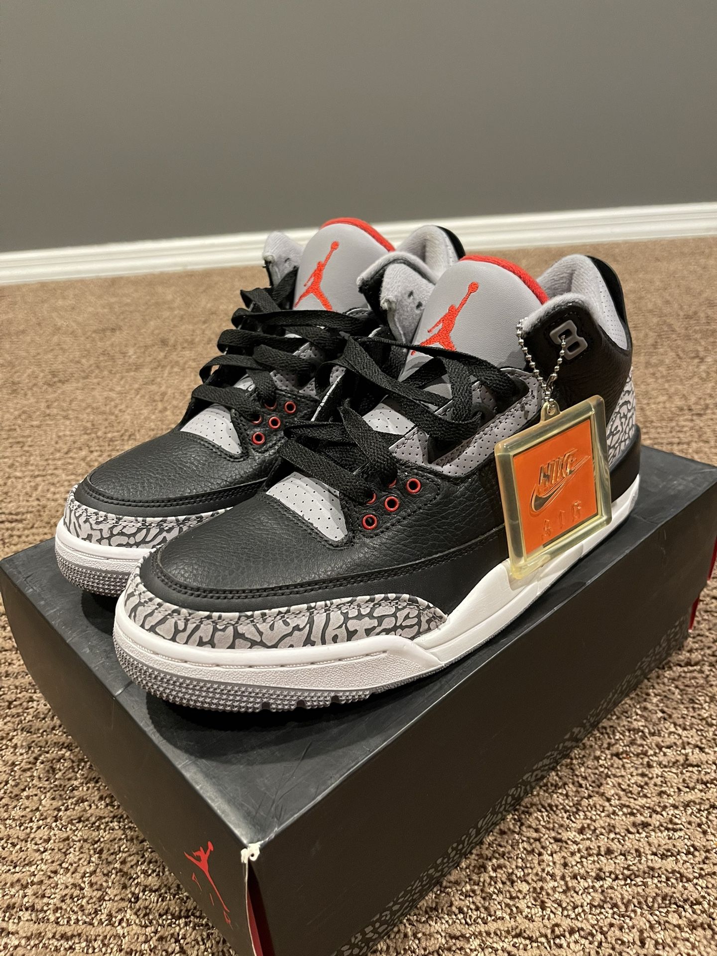 Black Cement Jordan 3s
