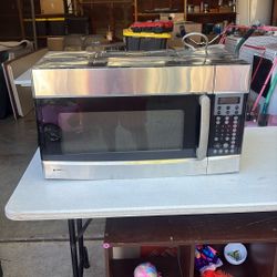 Above Stove Microwave With Vent 