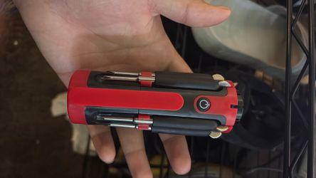 A screwdriver