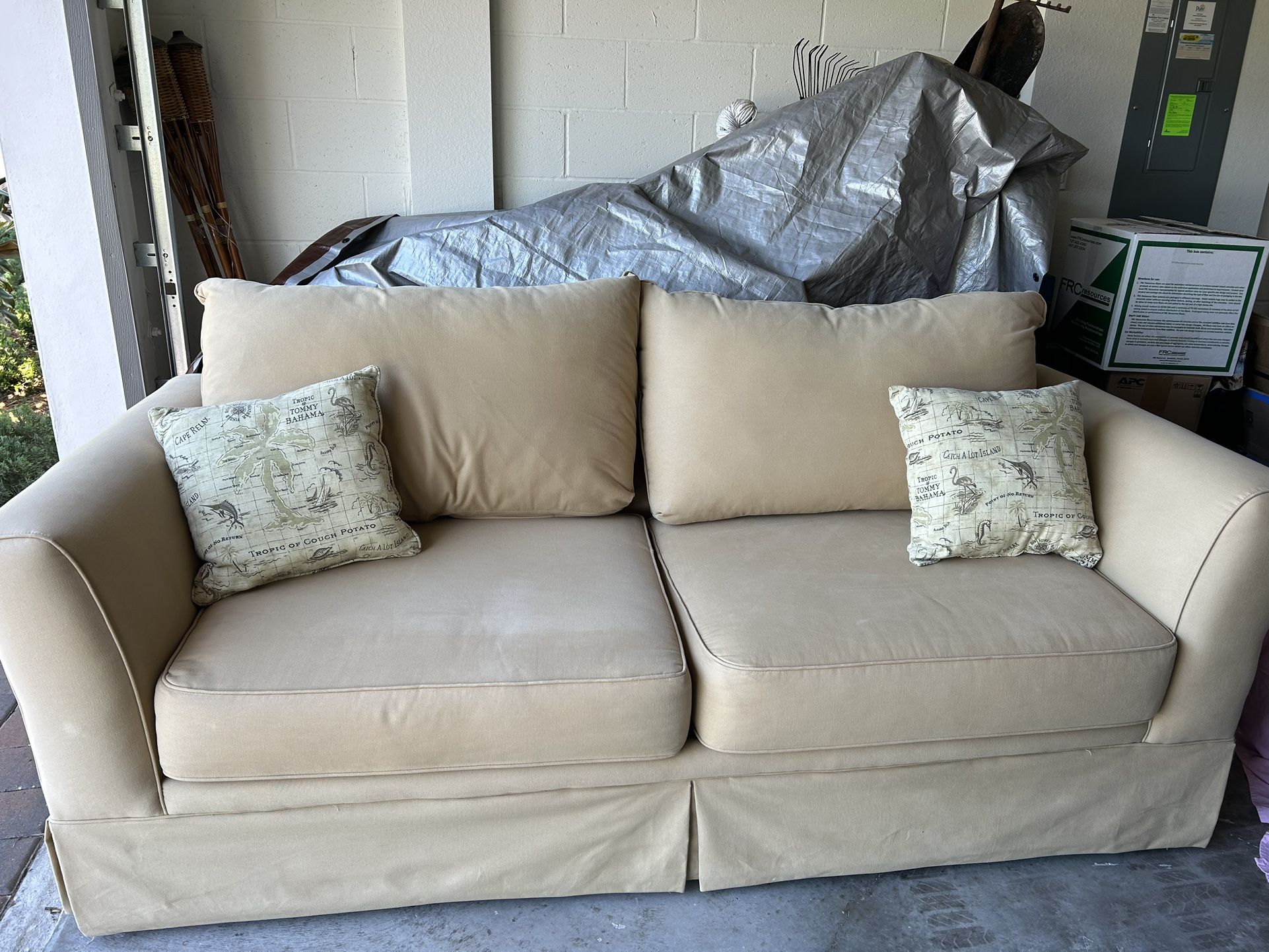 Beige Couch