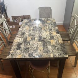 Dining Table With 4 Chairs
