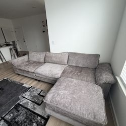 2 piece sofa with ottoman 