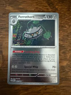 Ferrothorn 063/086 - Reverse Holo - Pokémon TCG: Chaos Rising - English NM