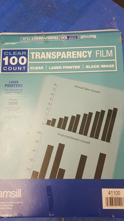 Transparency Film Paper