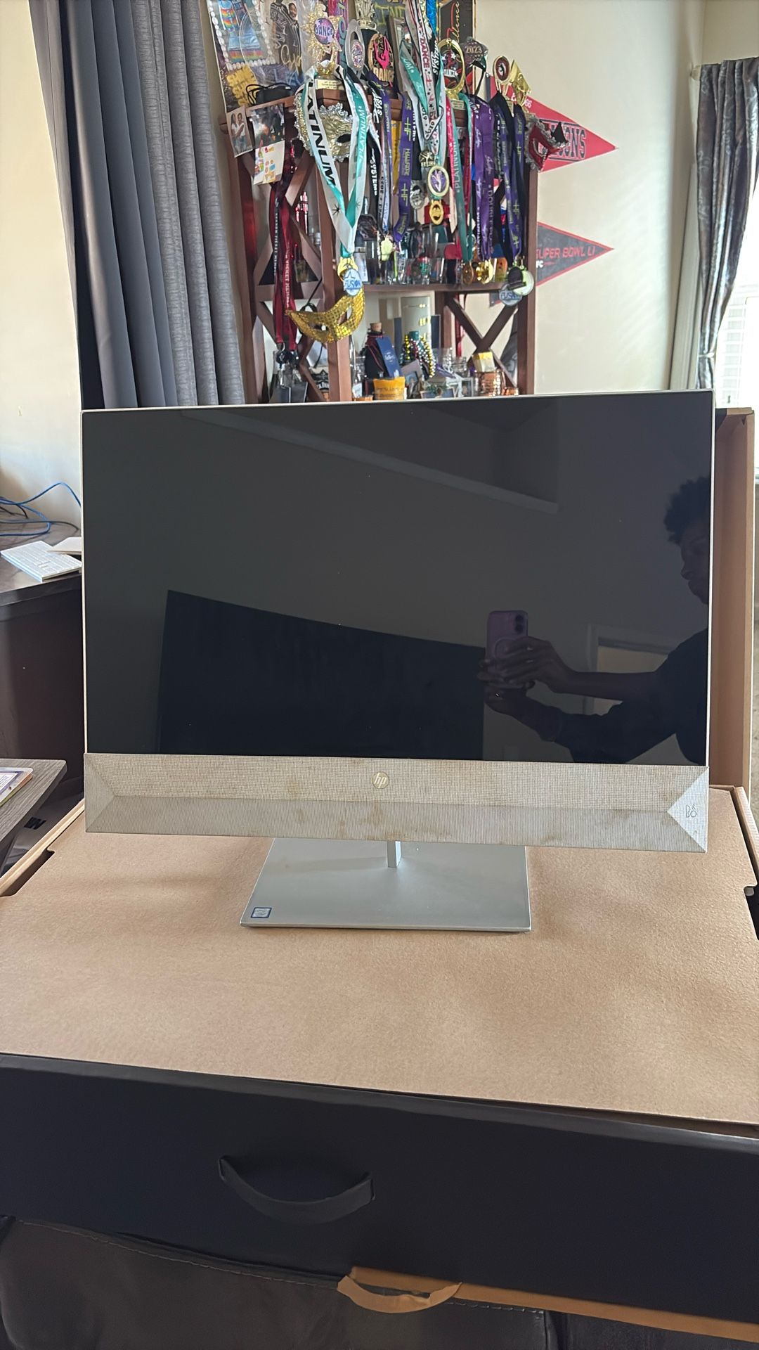 HP White All In One Desktop