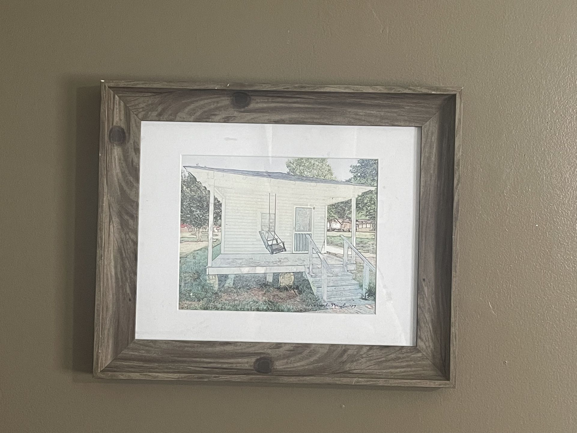 Elvis Presley ‘s Childhood Home Sketched 