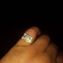 14k Mens Ring Real Diamonds We Can Go To Jeweler 