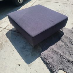 Grey Ottoman
