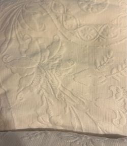 Beautiful Vintage Linen - Summer Weight Twin Bed Cover