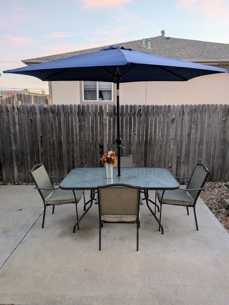 Large Outdoor Patio Furniture Set