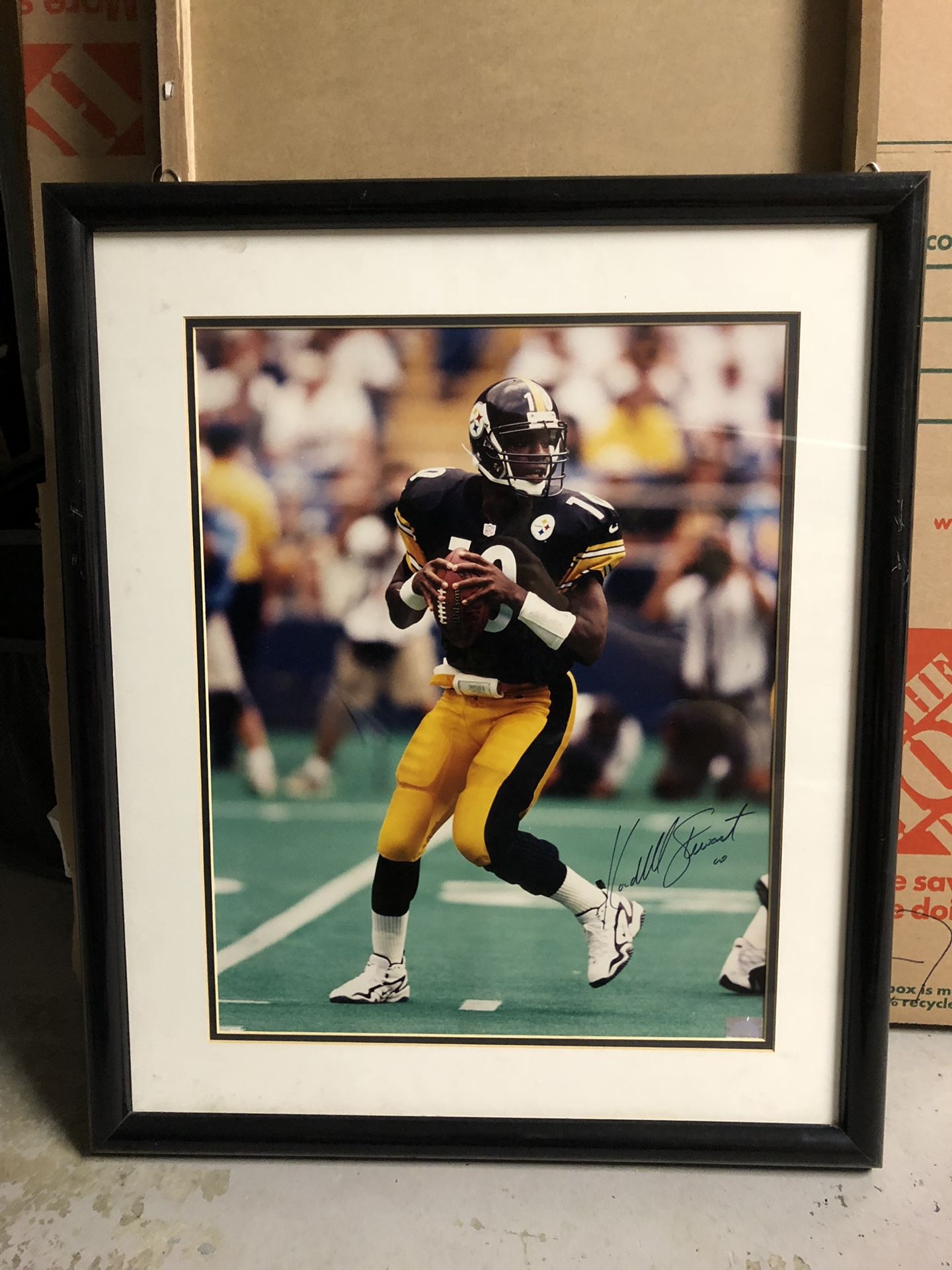 Steelers Kordell Stewart Signed 16x20 Photo