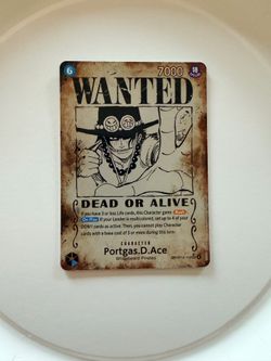 Portgas D. Ace Wanted Poster SP OP13-119 NM