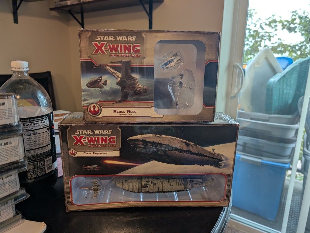 Star Wars X Wing Miniatured Game + Ships