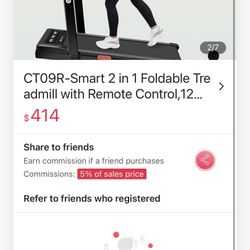 PITPAT foldable Treadmill