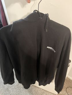 Mens Fashion Nova Hoodie Black XL