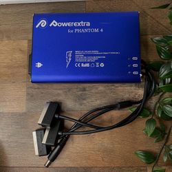 Powerextra Rapid Charger for DJI Phantom 4 – 3-Channel Smart Battery Charging Hub