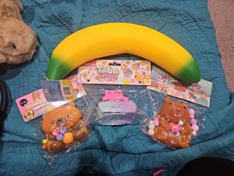 Viral taba licious and others lot squishy
