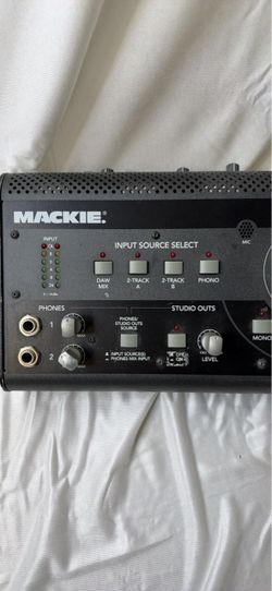 Mackie big knob