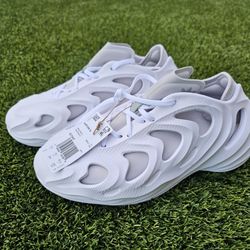 Size 8  - adidas AdiFOM Q White