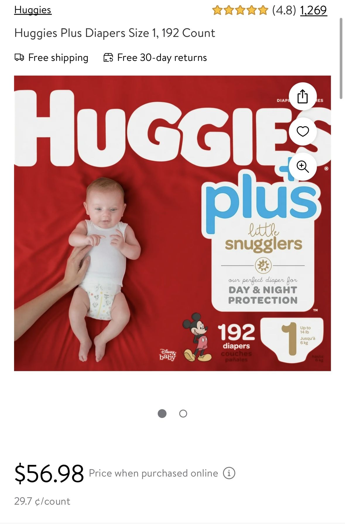 Huggies Diapers