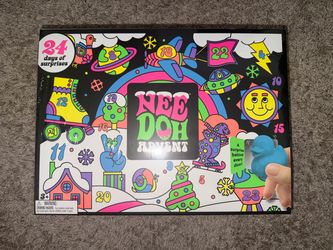 NeeDoh Advent Calendar – 24 Days of Surprises NEW Sealed
