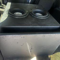 Power Acoustic 12S And Custom Box