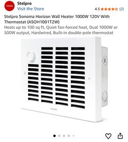 Stelpro Sonoma Horizon Wall Heater 1000W