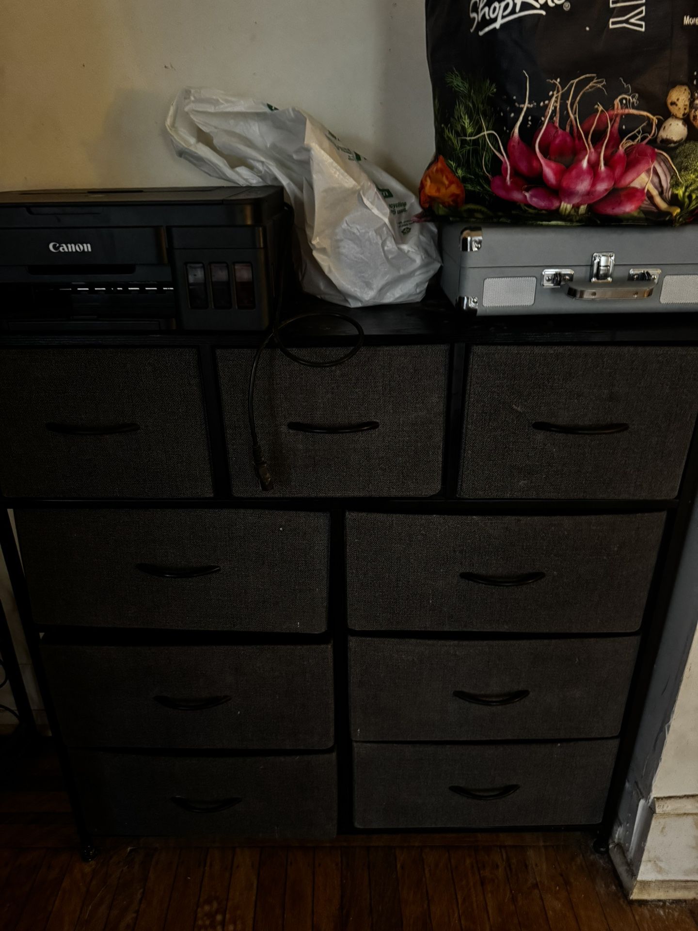 Fabric Dresser Organizer