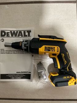 DEWALT. 20V MAX XR Lithium Ion Brushless Cordless Drywall Screw Gun (Tool-Only). DCF630B.